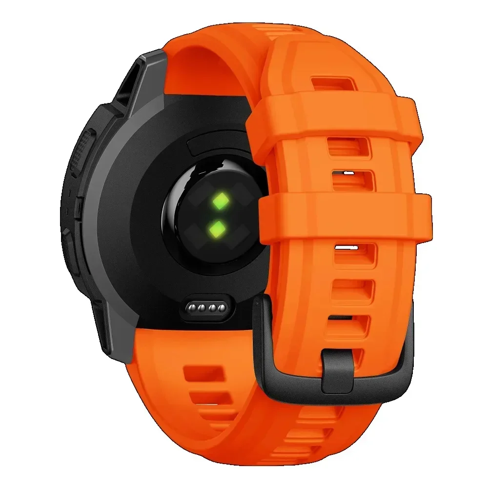 Garmin Instinct 2S 용 2025 실리콘 밴드 스트랩, 새로운 유행 고무 팔찌 교환 가능한 손목 밴드 시계 고품질