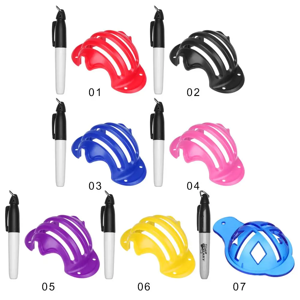 Outdoor Sport Tool Putting Positionering Aids Template Alignment Liner Marker Pen Golfbal Pen Marks Tool Liner Clip