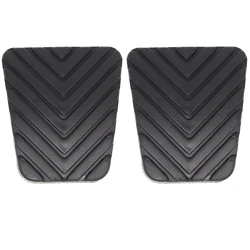 Premium Brake Clutch Foot Pedal Pad Cover Replacement (2Pc)