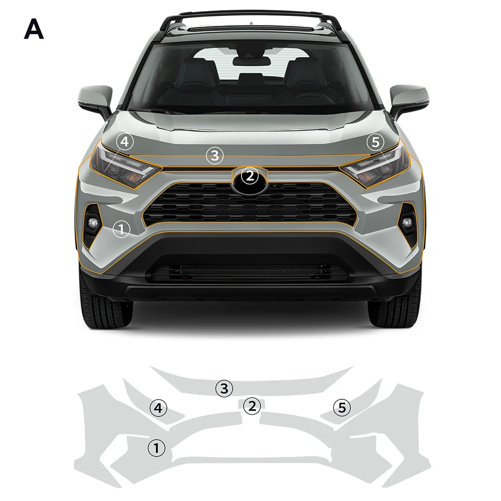 thumbnail image 2 of FH Group Custom Fit Neoprene Car Seat Cover For 2019-2024 Toyota Rav 4 Limited, Gray Rear Set Seat Cover With Air Freshener 2 of 14