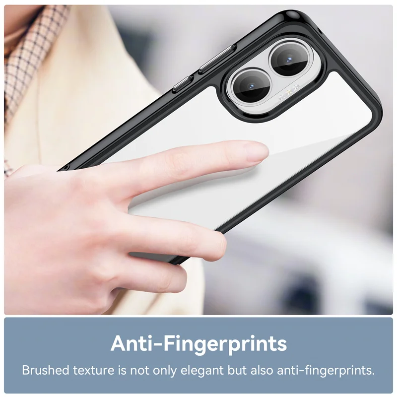 Vibrant Transparent TPU Protective Phone Case