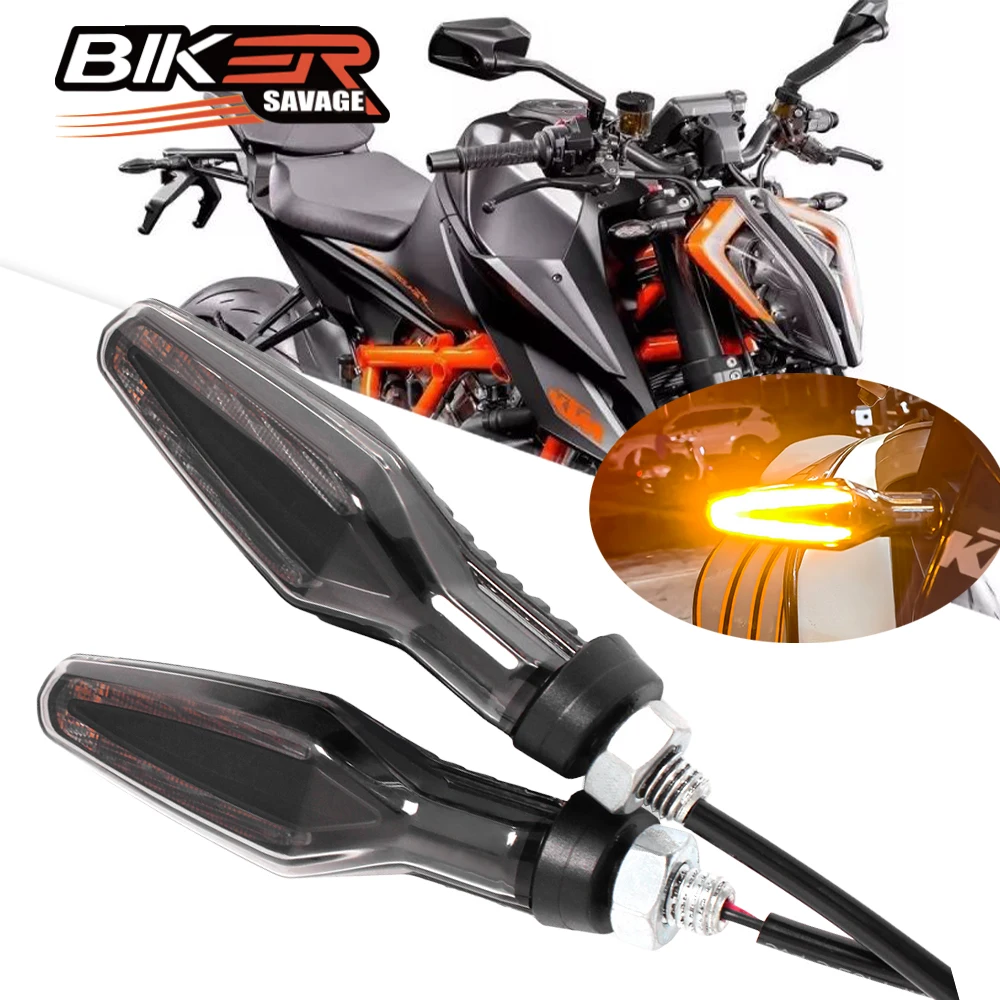 

LED Turn Signals For 1290 SUPER DUKE 1050 1090 1190 ADV 950 ADVENTURE/S 990 SUPERMOTO R Motorcycle Accessories Indicator Light
