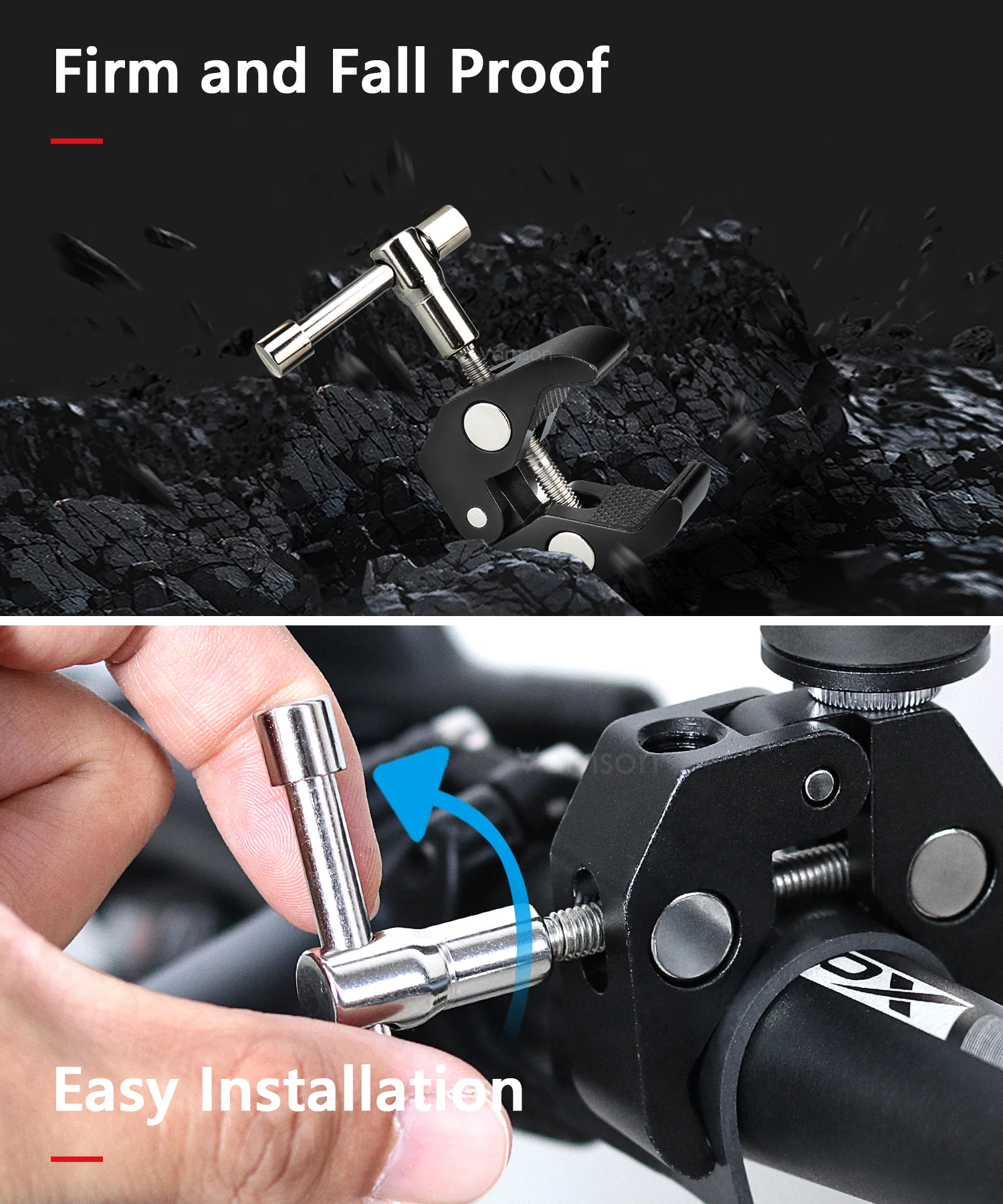 Perche à Selfie Invisible Pour Guidon De Caméra De Vélo De Moto,GoPro Max,Hero11,10,Insta360