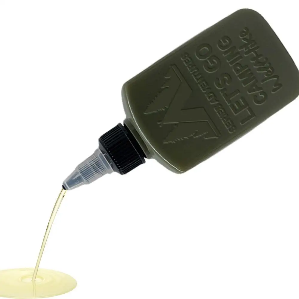 Camping Öl Quetsch flasche 100ml Squeeze Gewürz flaschen mit Düsen Gewürz flaschen Ketchup Spender für Grill Ölfarbe – Detail 1