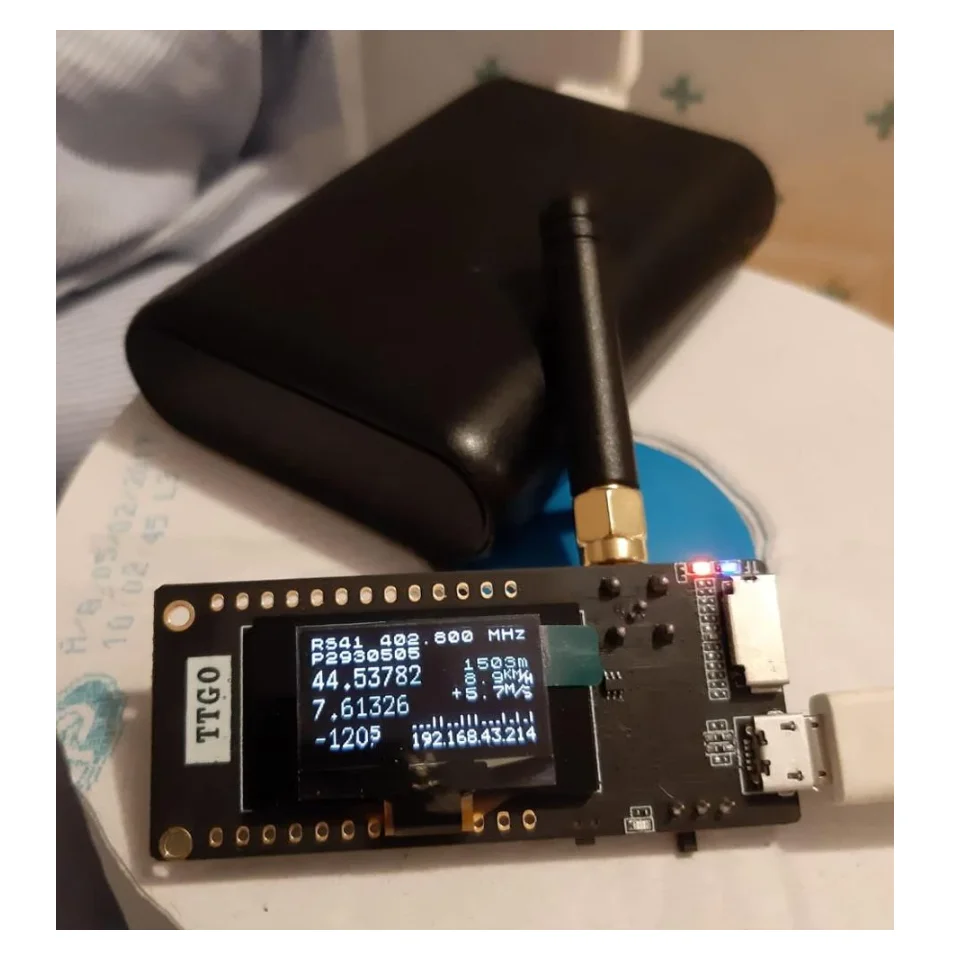     ESP-32 SMA LILYGO, LoRa32 V2.1 _ 1.6 , 433, 868, 915Mhz, ESP32 LoRa OLED, 0.96 ġ SD īTTGO