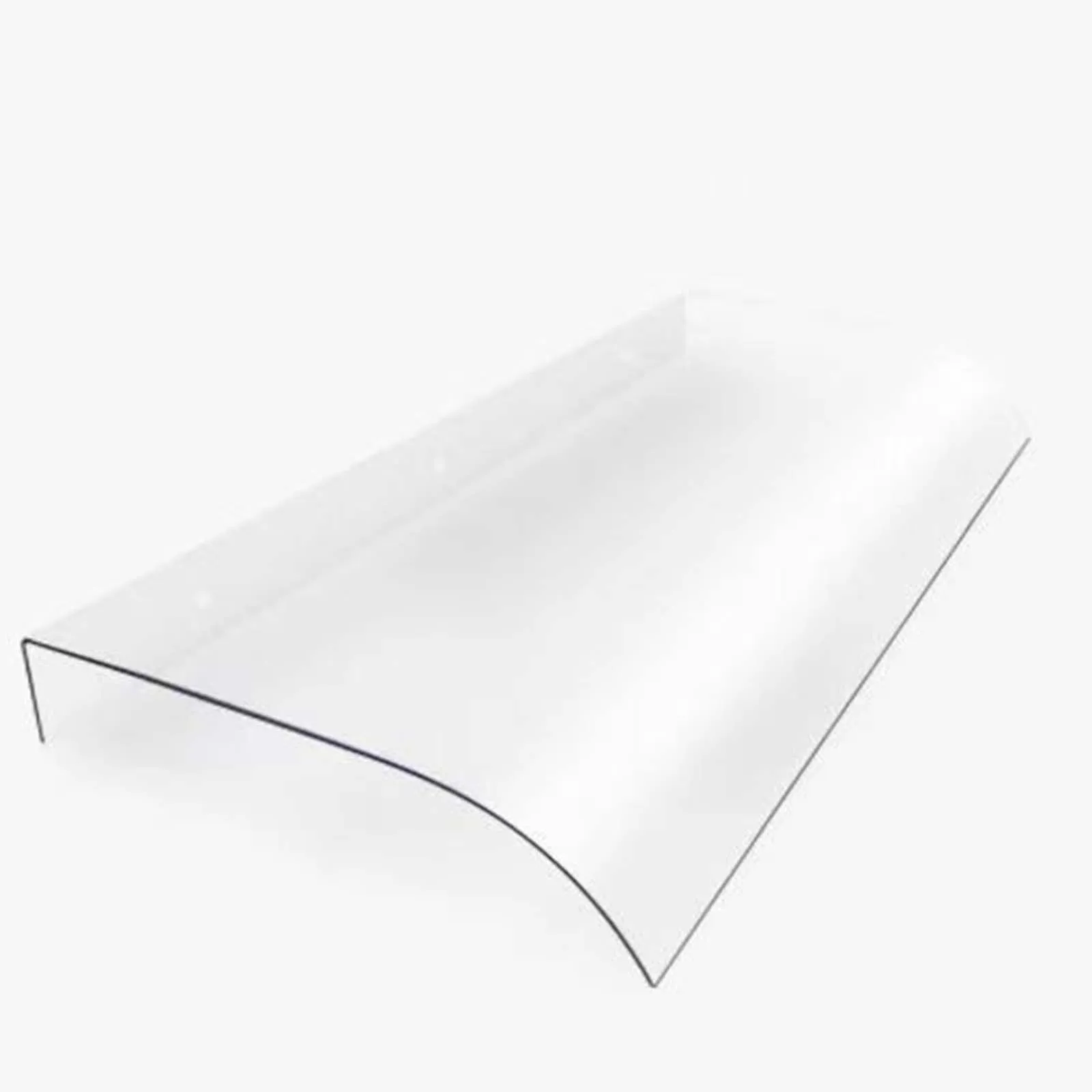 Window Canopy PC Outdoor Porch Awning Sturdy Screws Door Awning Shade Rain Snow Protection No Brackets Door Canopy window awning