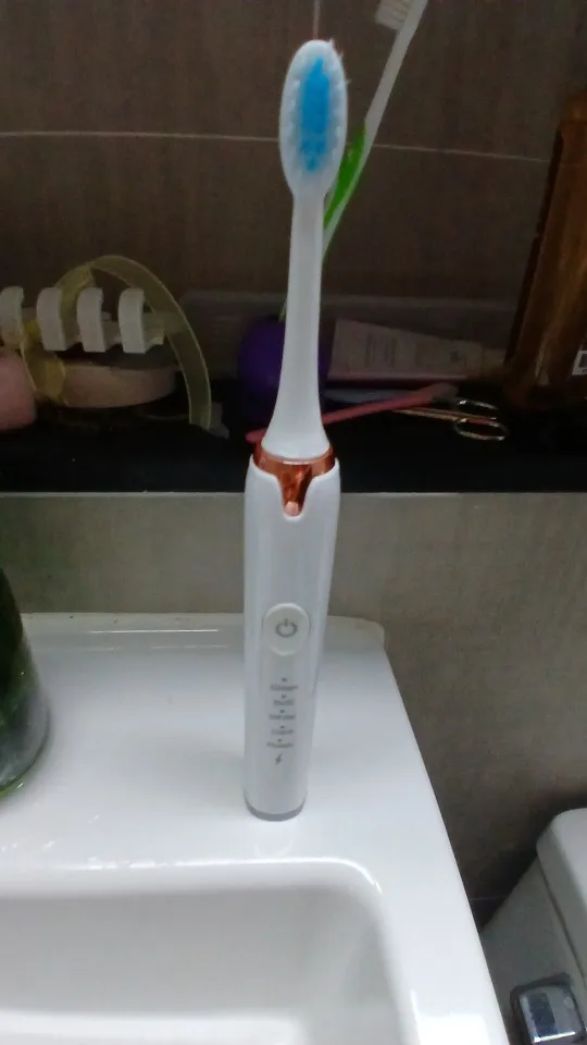Tongwode Oral Cleaning Electric Tooth Brushes Long Lasting Smart Wireless Rechargeable Automatic Ultrasonic Electric Toothbrush photo review