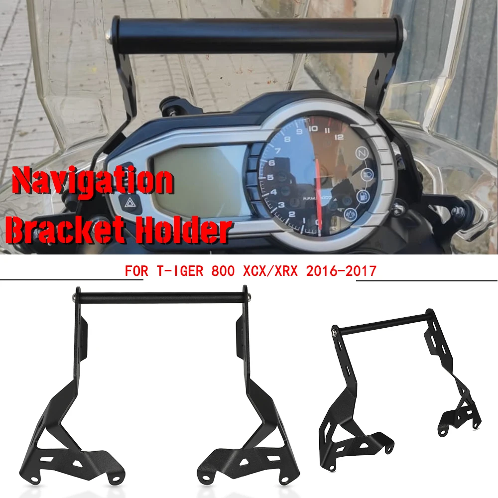

Smartphone GPS Navigation Holder Phone Bracket FOR T-iger 800 T-iger800 XC XR XCX XRX 2013 2014 2015-2017 Motorcycle Accessories