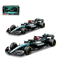 Bburago 1:43 Mercedes-AMG Petronas F1 Team W15 2024 #44 Hamilton #63 George Russell Alloy Car Die Cast Model Toy Collectible 1