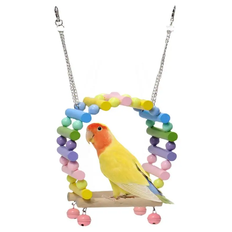 

Bird Perch Stand Natural Wood Bird Perch Play Stand Parakeet Toys For Cage Bird Toys For Small Birds For Parakeets Cockatiels