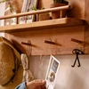 Wooden Storage Shelf Distribution Box Shade Remodeling Decoration Solid Wood Electric Gate Box Home Storage Decoration 6