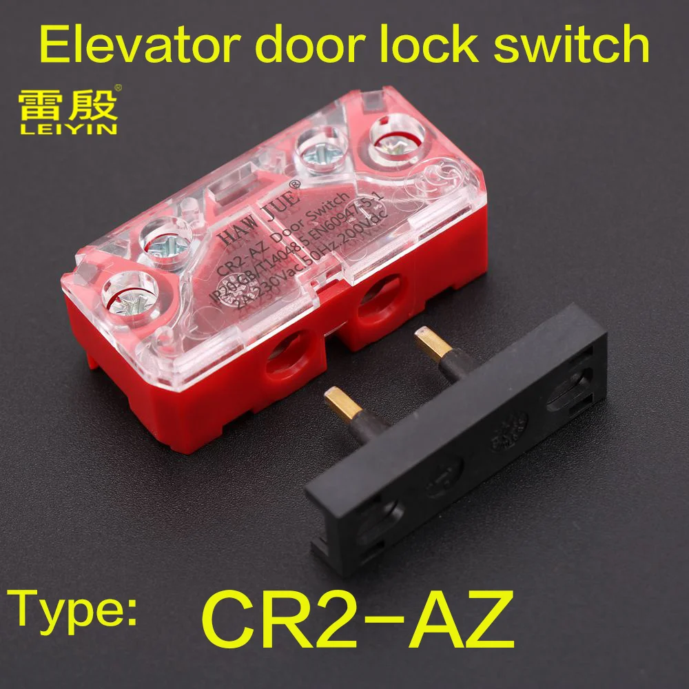 1pcs Elevator Parts Main auxiliary door locks Contact hall switch CR2-AZ Applicable to AZ-061 LD31A Red shell elevator parts