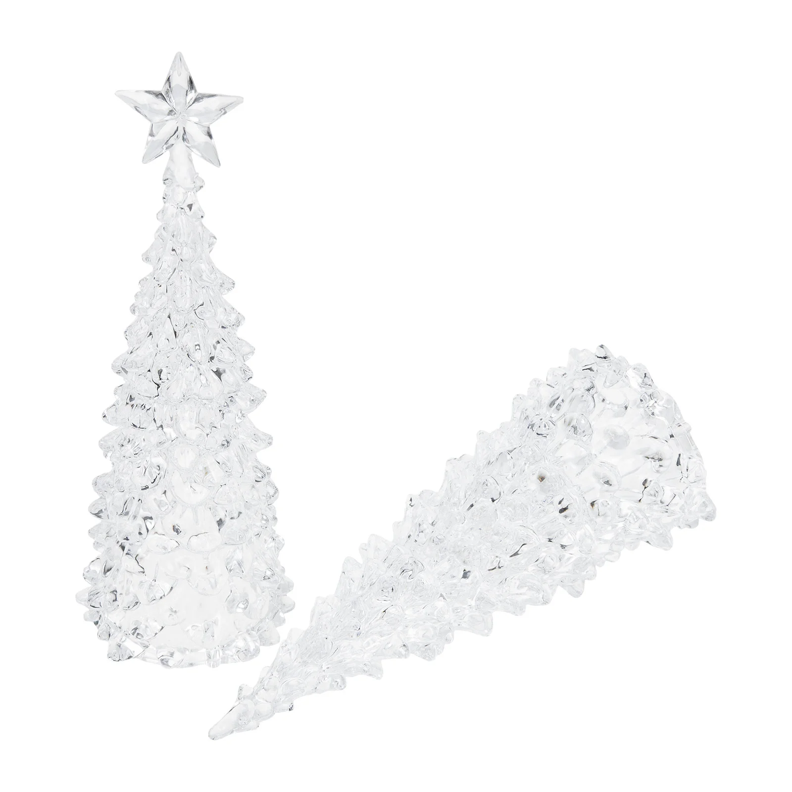 

Acrylic Christmas Tree Ornaments Christmas Ornaments Xmas Desktop Artware Ornaments Christmas Tree Models Home Supplies