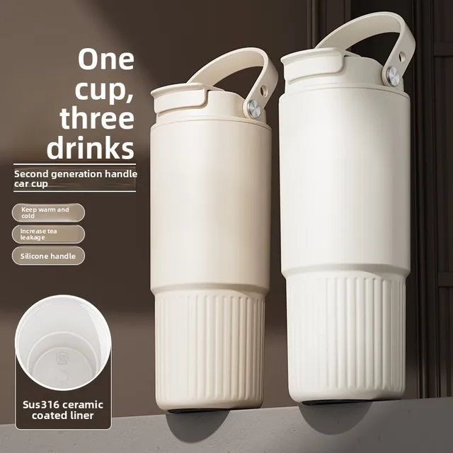 Large Capaci Cerc Insulated Water Bottle St Car Cup Men Women Students Tea Brewing Portable Beverage Container Large Capaci Cerc Insulated Water Bottle St Car Cup Men Women Students Tea Brewing Portable Beverage Container