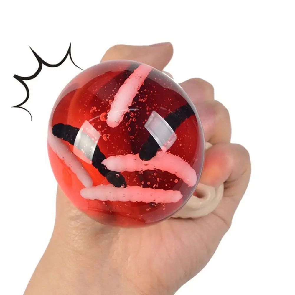 Kneadable Toy Flexible Tpr Squeezing Ball Funny Halloween Skull Doll Toy for Stress Relief Candy Bag Filler Party Favor Squeeze