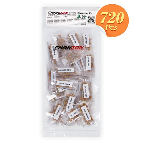 New Ceramic Capacitors Monolithic Chip Capacitor 10PF 22PF 100PF to 1UF 10UF Electronic Components Circuit Pack 2026 - Image 6