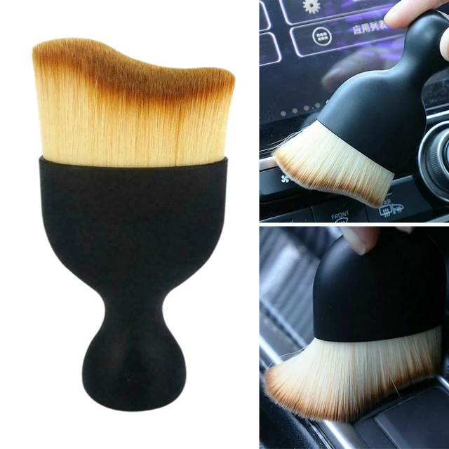 Mini Car Interior Cleaning Soft Brush Instrument Panel Crevice