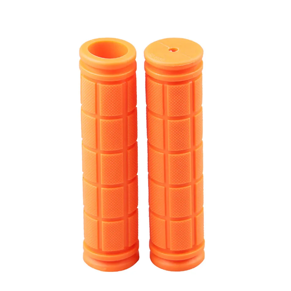 Bike Handlebar Grip 1Piar Scooter Handle Bar Rubber Cover Cycling Mountain Bicycle Handles Anti-skid Bicycles Grips Accessories