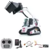 LESU 1/14 Aoue-Lt5 Tracked Skid-Steer Hydraulic RC Loader RTR Painted Rotating Led Light Toys for Boys Thzh1224-Smt3 2