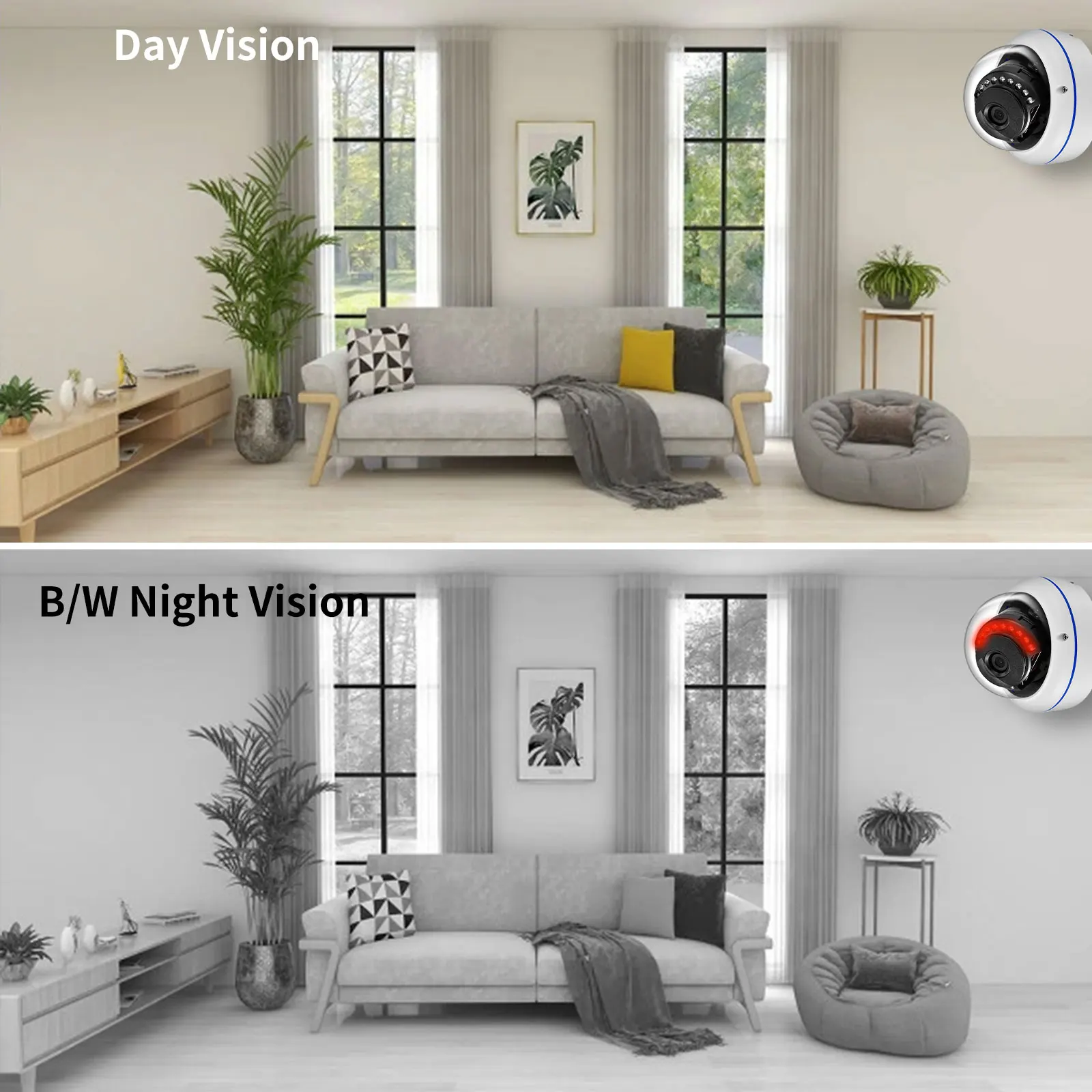 Gadinan 4K 울트라 HD 8MP POE NVR 오디오 기록 야외 거리 IP 보안 카메라 세트 인간 감지 알람 비디오 감시 키트