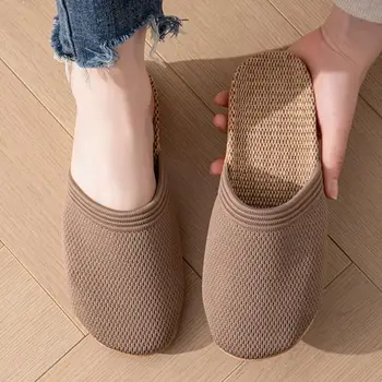 صندل سلايدر نسائي بشبك ناعم للمنزل والصيف — صورة 7
