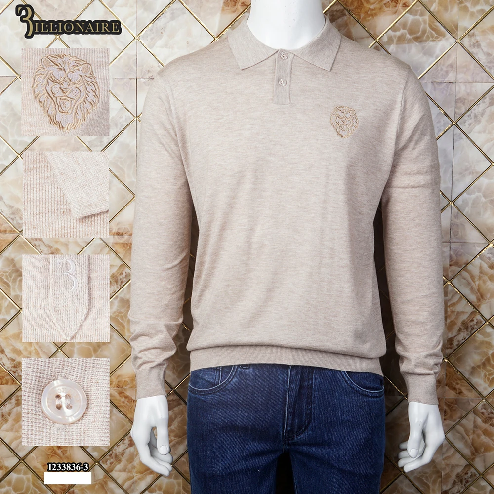 

BILLIONAIRE Sweater Man To Man Casual Cotton Cashmere Silk China Standard Pullovers Korean Luxury Clothing New Product