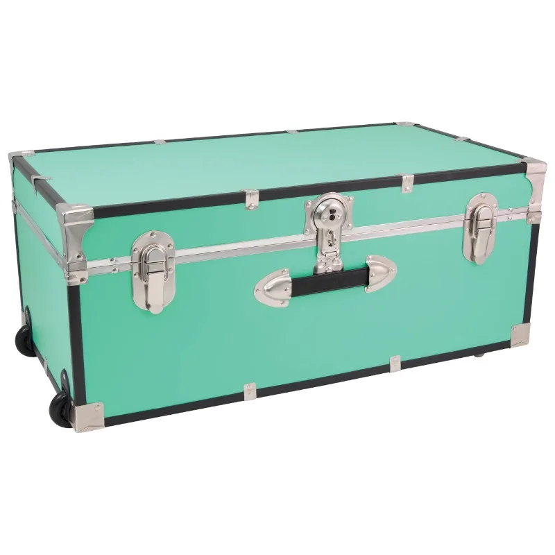 

Seward Traveler 30" Trunk with Wheels & Lock, Teal