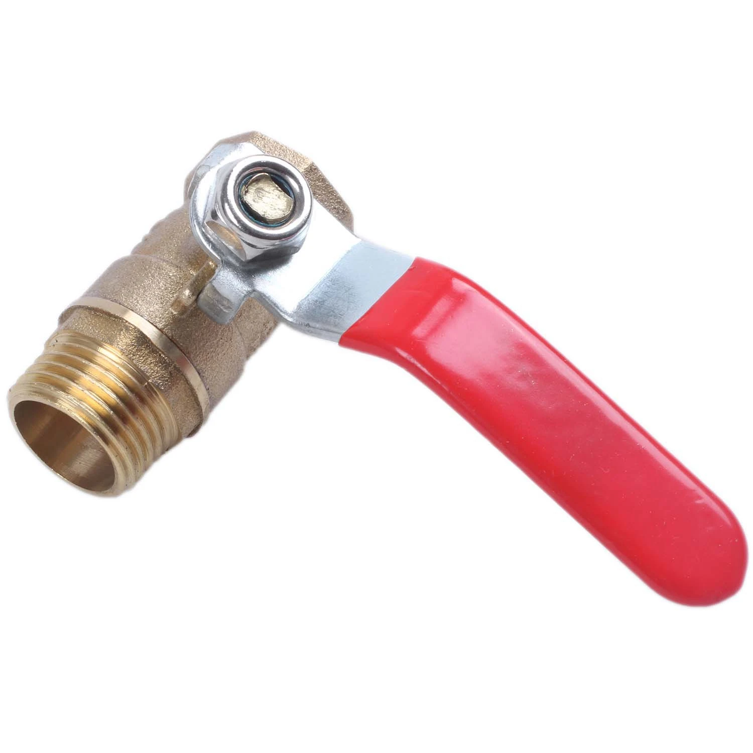 ABZV-Male To Female M/F Thread 1/2" Full Port Brass Water Ball Valve