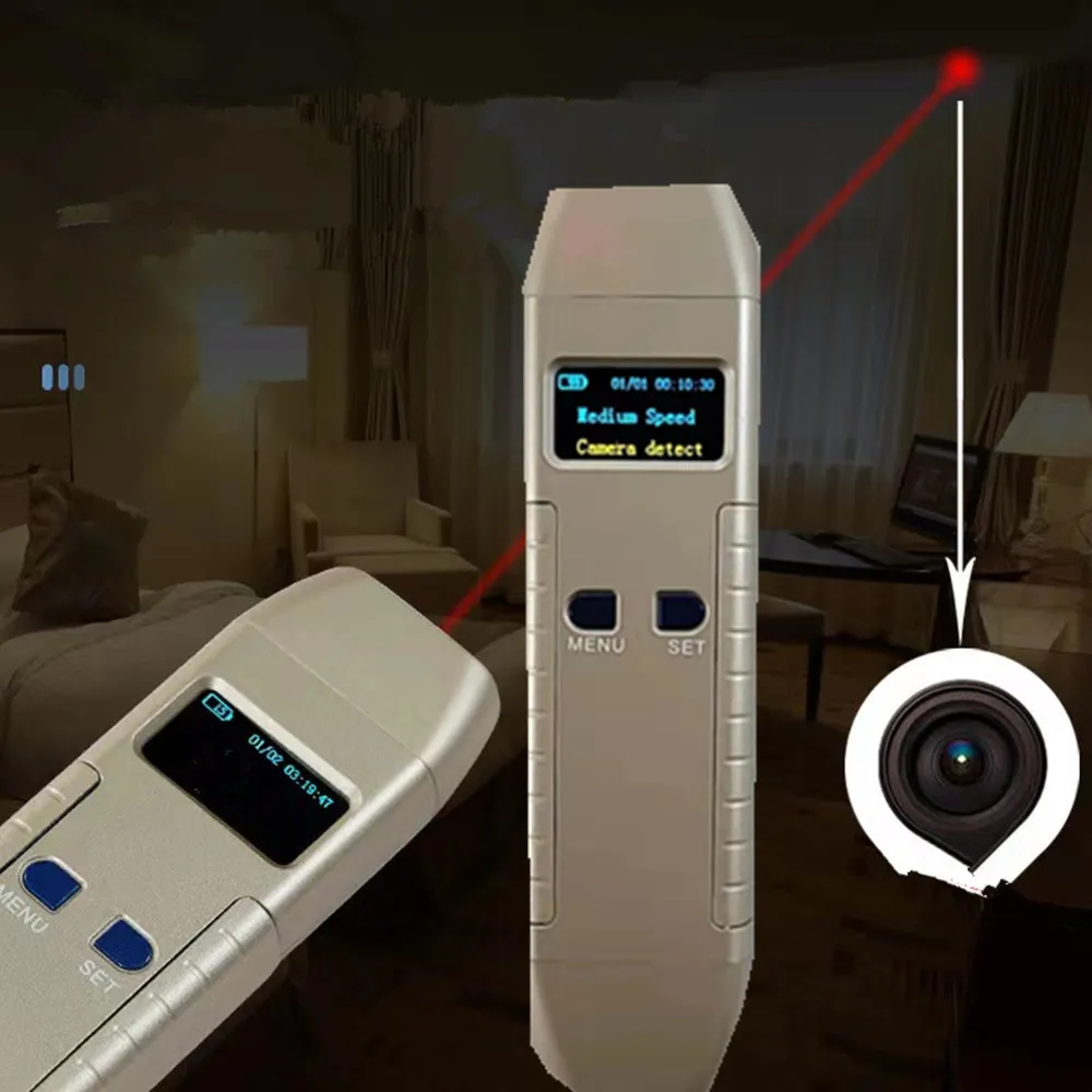 Multi-Function Anti Spy Detector,Bug Detector,Hidden Camera Detectors,GPS Detector,RF Signal Scanner Device Detector