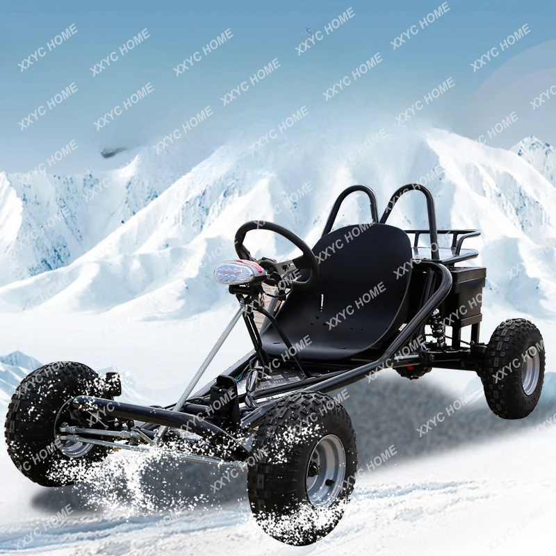 

168cc Electric Kart Beach Kart Adult Gasoline Electric Outdoor Four-Wheel Scrambling Motorcycle