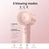 Hair Dryer Hot Cold Wind Air Brush Hairdryer Professional Negative Lonic Blow Dryer Strong Power Dryer Salon Tool 1600W 3
