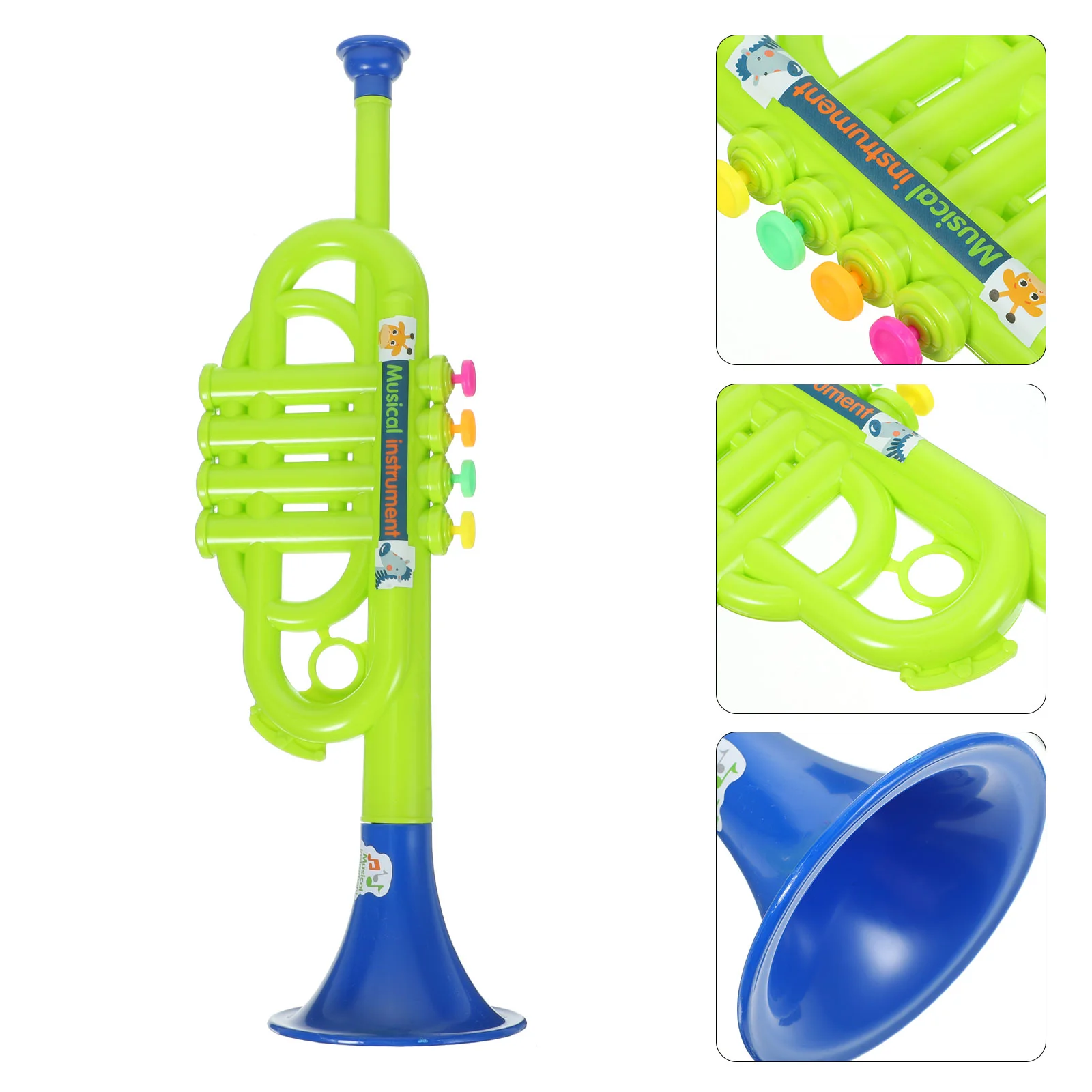 Plastic Learning Musical Saxophone Instrument Plastic Baby Kids