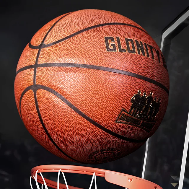 Official Size Leather Basketball 3