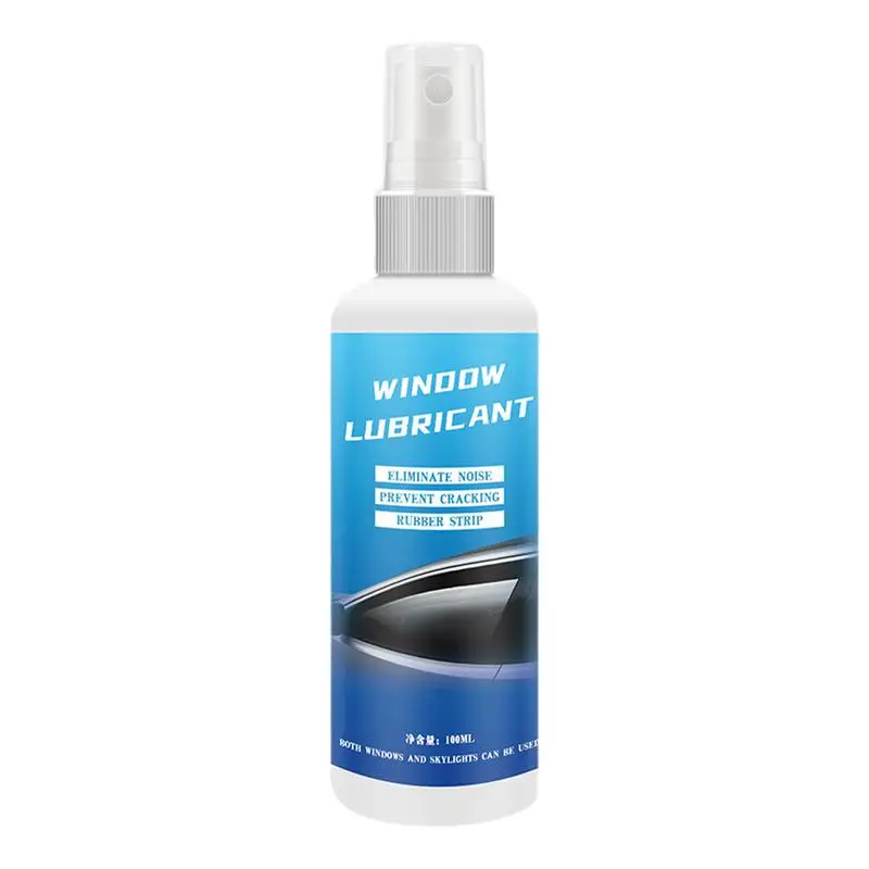 100ML Car Rubber Seal Belt Softening Lubricant Silicone Spray car lubricant tool