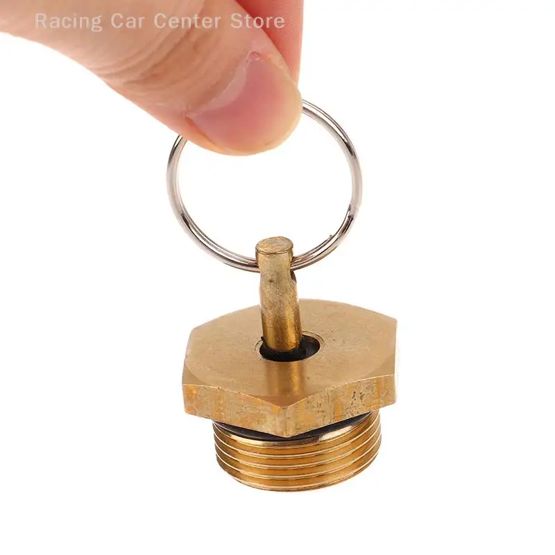 Truck Air Tank Drain Valve air tank drain valve Anti-rust Antifouling Air Tank Drain Switch Type 151 Copper Plug Screw Auto Parts