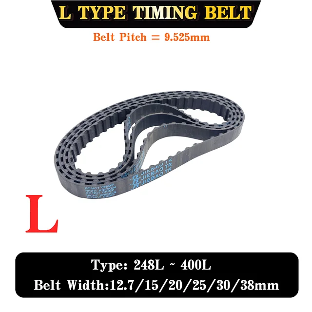 L Timing Belt Closed Loop Synchronous Belt (248L–400L)