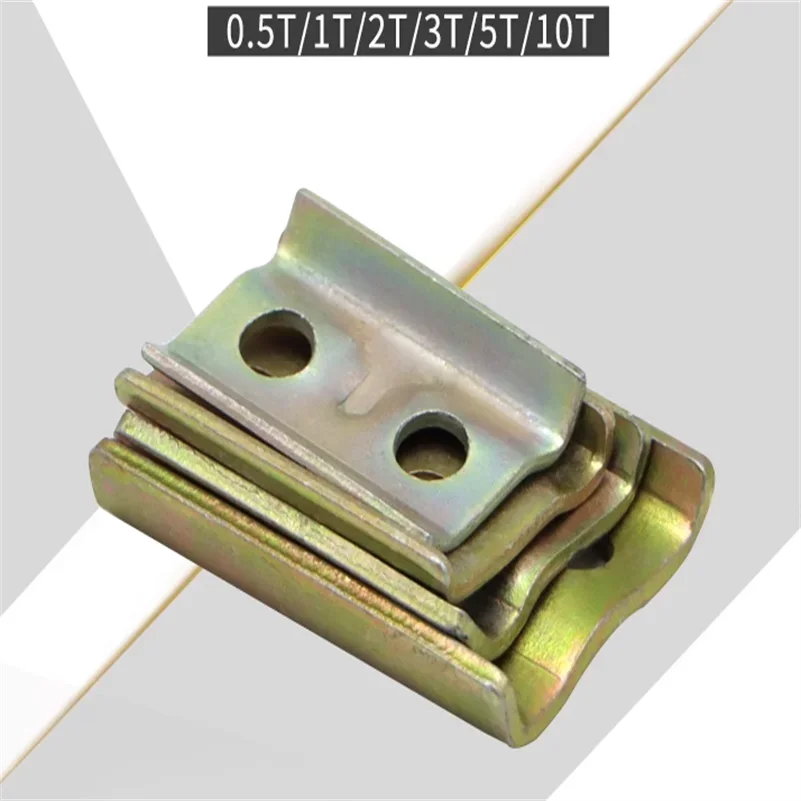 Crane Single Beam Steel Wire Rope Electric Hoist Rope Pressing Plate 1/2/3/5/10T Fixed Bracket