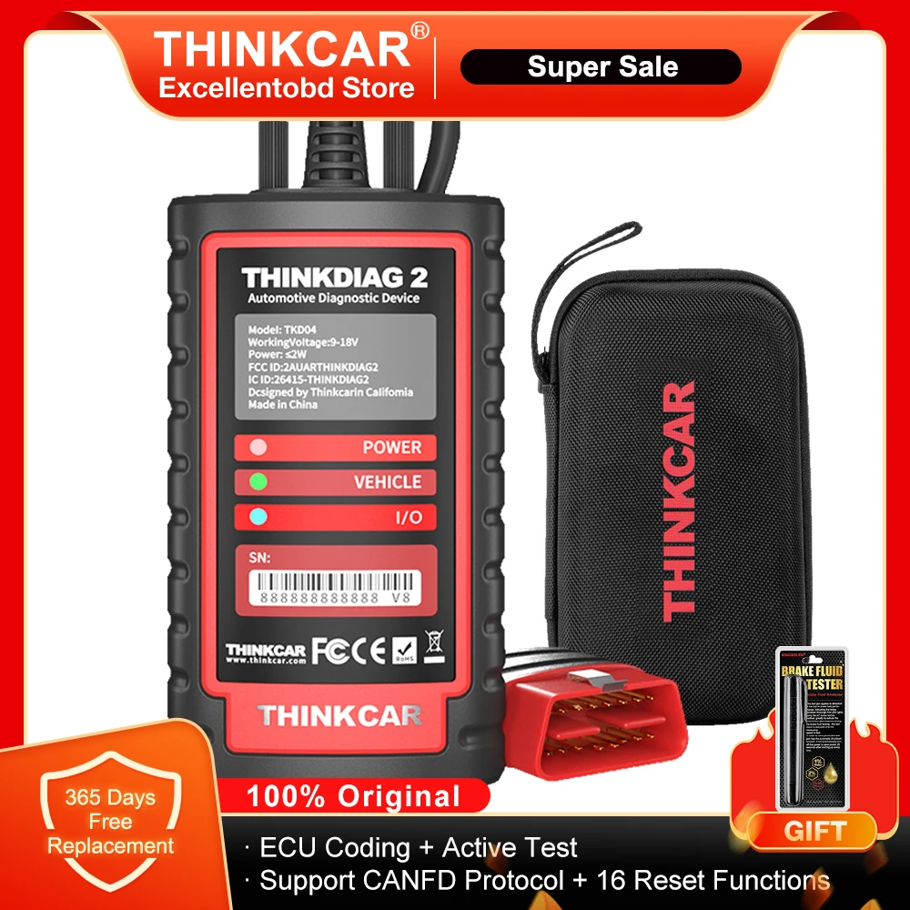 THINKCAR-Thinkdiag-2-Car-Full-System-Diagnostic-Tools-Auto-OBD2-Scanner ...