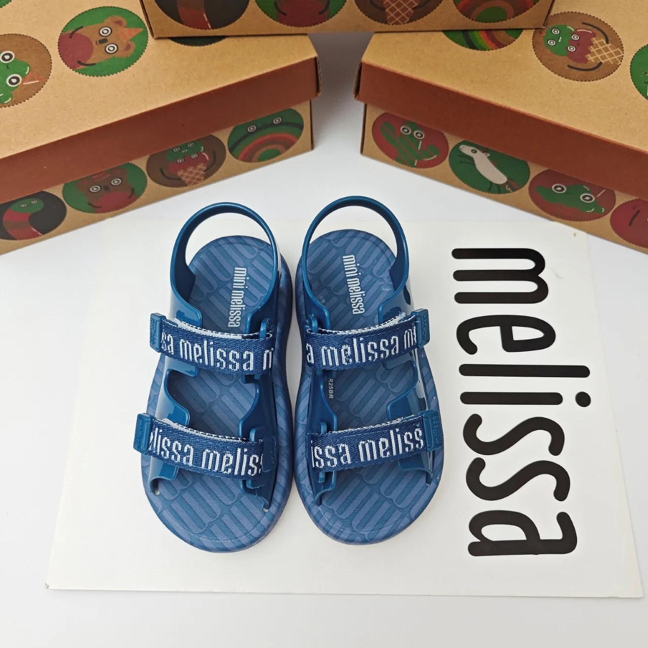 Mini Melissa 2024 Children's Sandals Boys Girls' Jelly Shoes