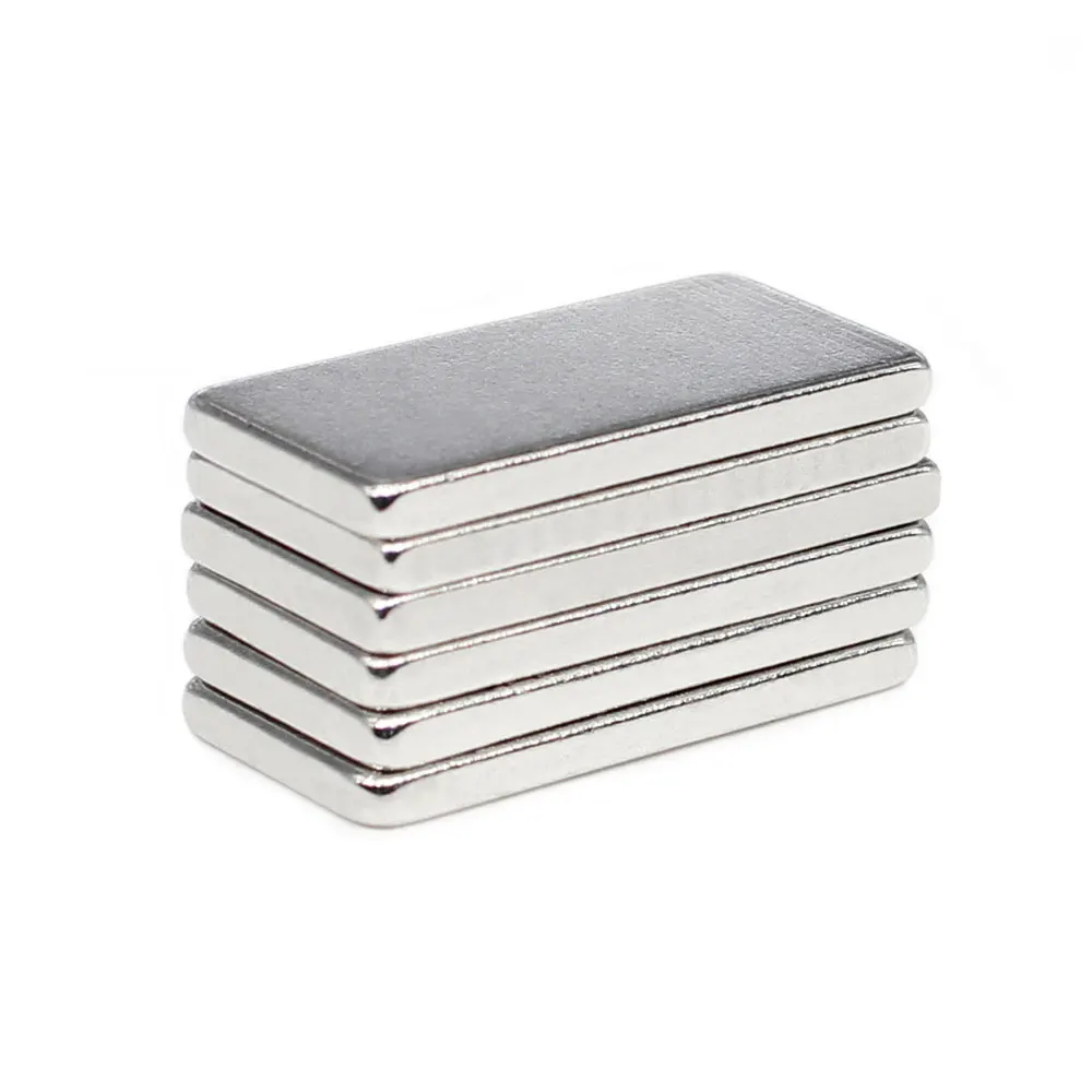 5/10/20/50/100/150PCS 20x10x2 Block Search Magnet N35 Rectangular Strong Powerful Magnets 20x10x2mm Neodymium Magnet 20*10*2 Cabinet Latches