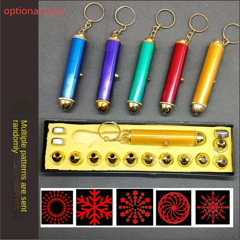 Lightsaber laser pen infrared pen toy flashlight multi-head pattern