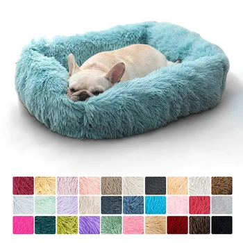 Plush Dog Bed 1