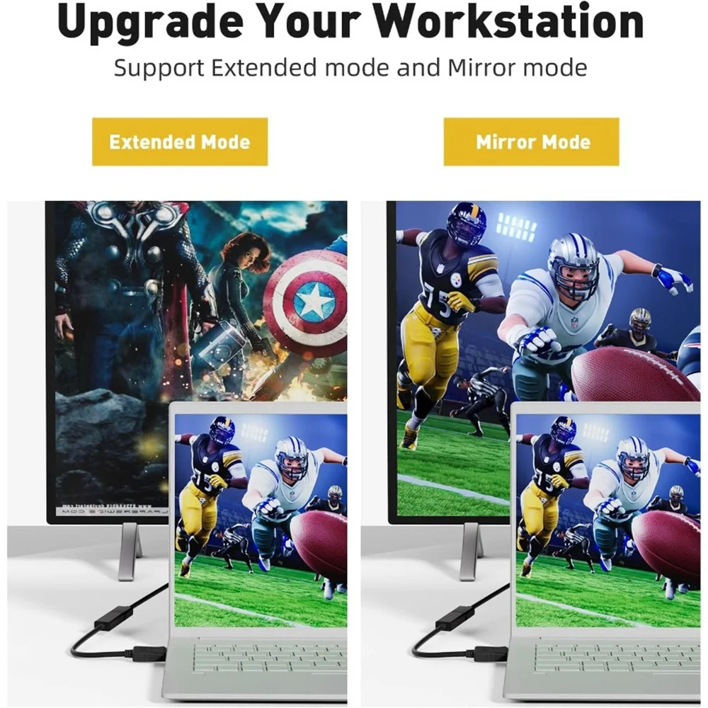 4K 1080P DisplayPort to hdmi-compatible Adapter Male DP to Female hdmi-Compatible Cable Converter Video Audio For PC Projector