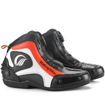 Motorcycle & MTB Riding Shoes – Waterproof Anti-Fall Boots 1