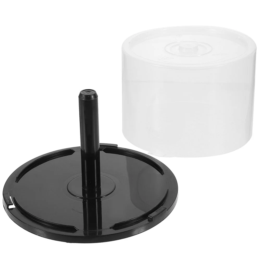 Storage Bucket Dvd Discs ganizer Empty Cd Container Plastic Storage Rack Compact Disk Holder Storage Box Unit