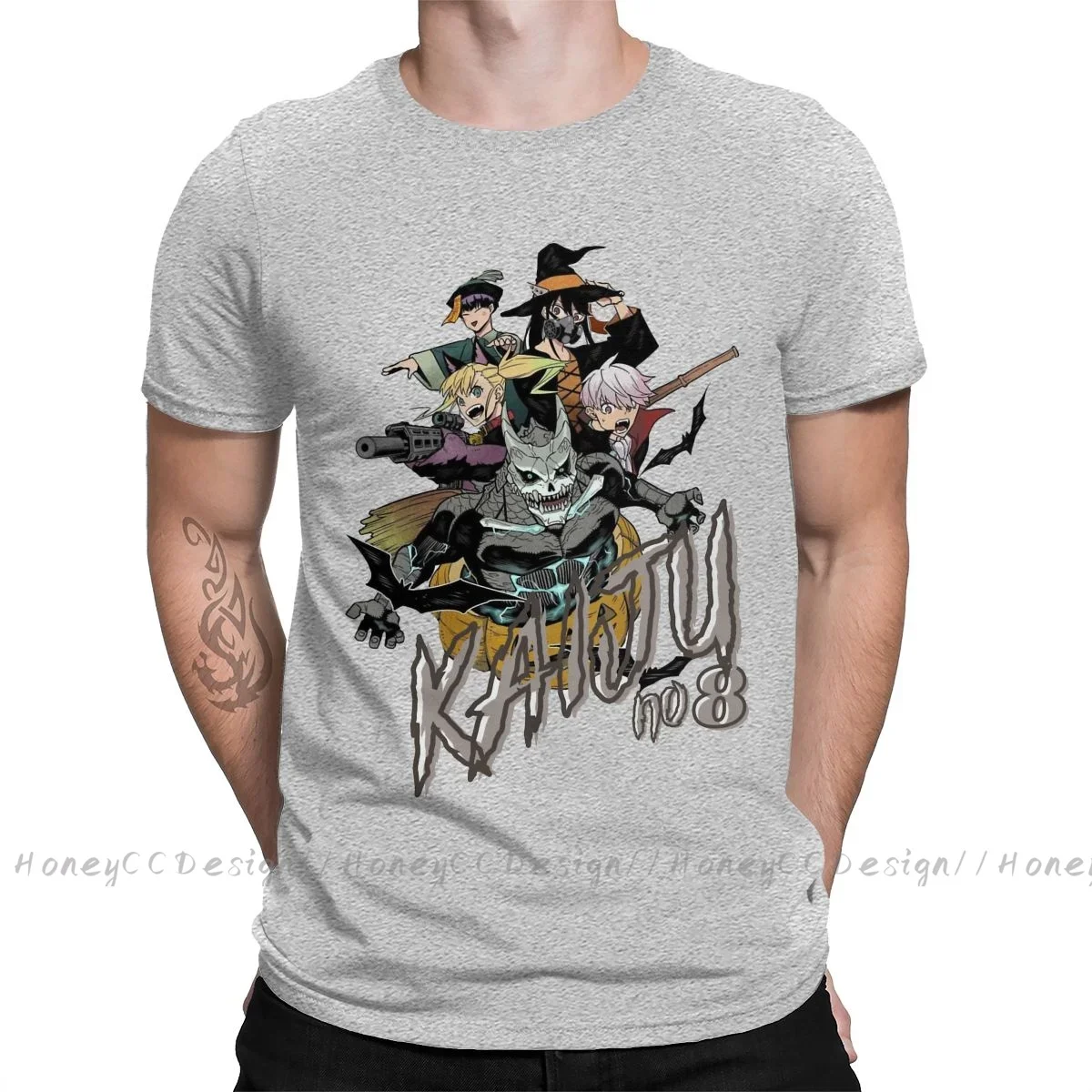 

Футболка Naoya Matsumoto мужская с принтом, хлопок, модная уличная рубашка, подарок, Kaiju No.8