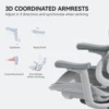 SIHOO Doro C300 Ergonomic Office Chair Soft 3D Armrests Dynamic Lumbar Support Home Office Chair Swivel Computer Desk Chair 5