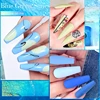 6Pcs/Set Purple Glitter Bright Gel Nail Polish Set Semi Permanent Spring Summer Colors Series Soak Off UV Nail Art Gel Varnish 4
