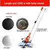 4380W Electric Concrete Trowel Floor Grinding Sanding Tool With Blade Collector LED Lighting For Road Bridge Construction 1