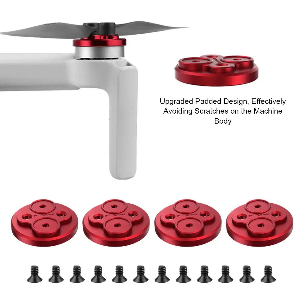 Upgraded Aluminum Alloy Motor Cover for DJI Mini 4k/SE/2/2 SE Anti-paddle Motor Cover for Mini 1 Drone Accessoies J5Y8 Drone Accessories Drone Motor Cover